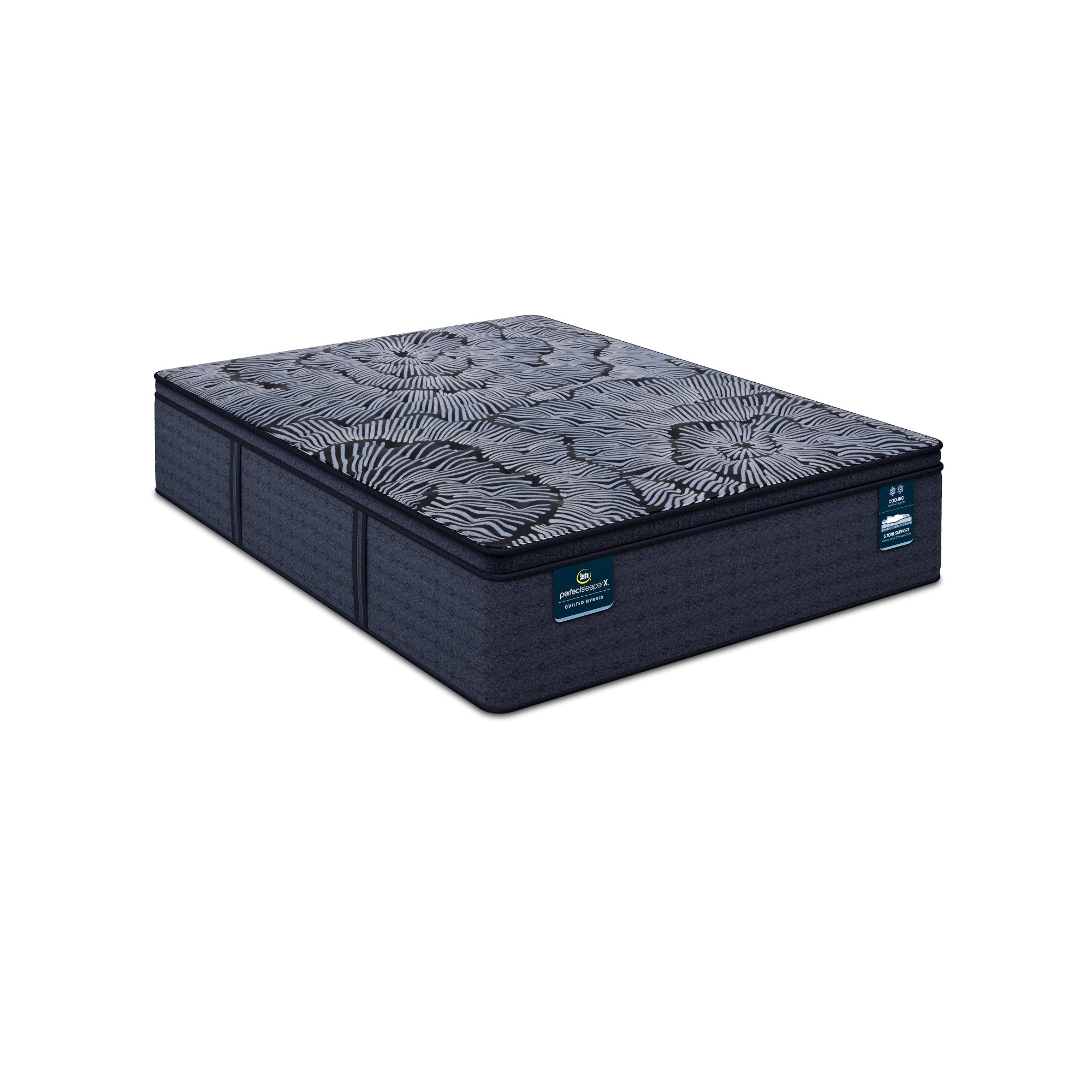 Perfect Sleeper X Lexton 14.25" Hybrid Medium Pillow Top Mattress