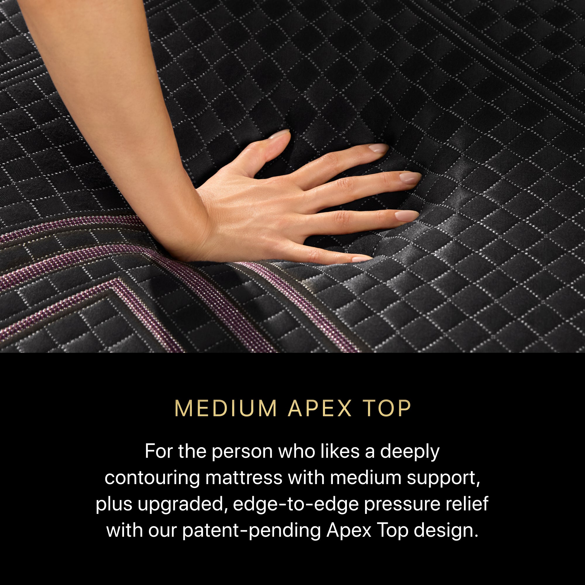 Beautyrest Black® Series Two 14.5" Hybrid Medium Apex Top Mattress