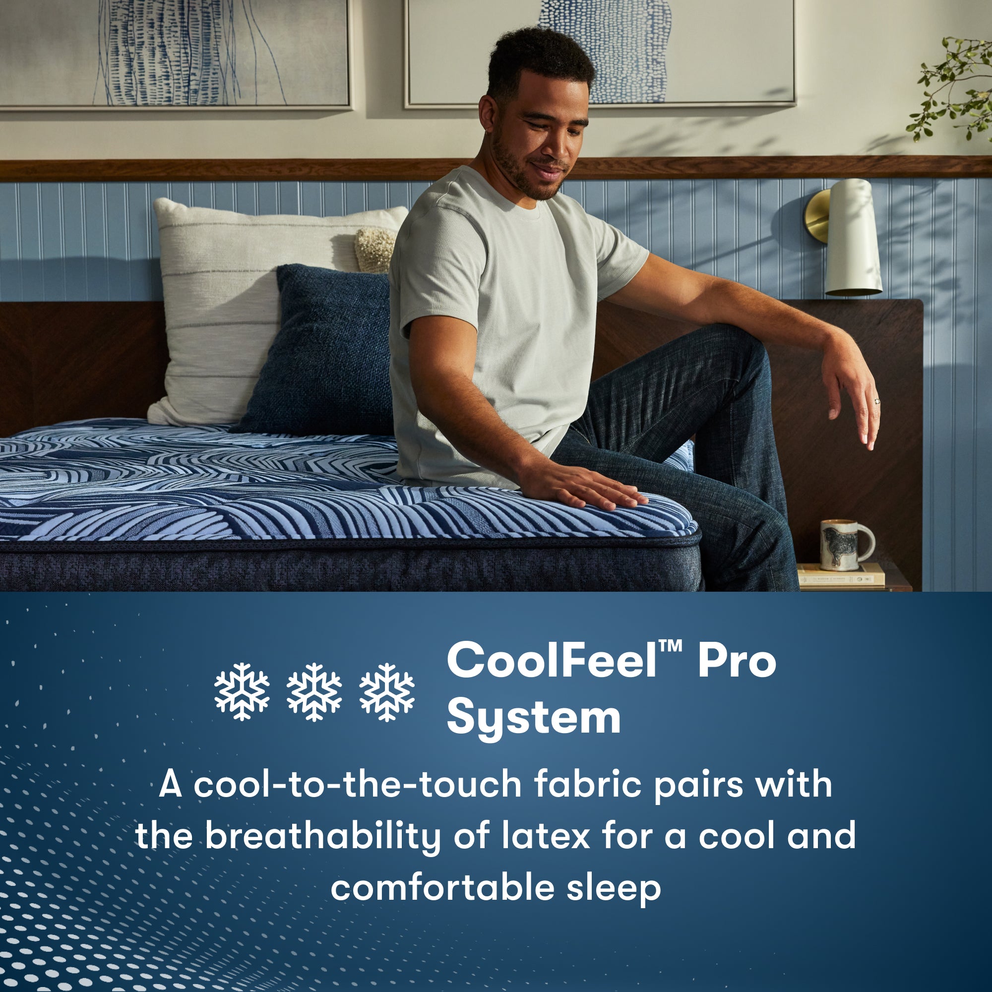 Perfect Sleeper Pro Edinburgh 15" Latex Hybrid Plush Pillow Top Mattress