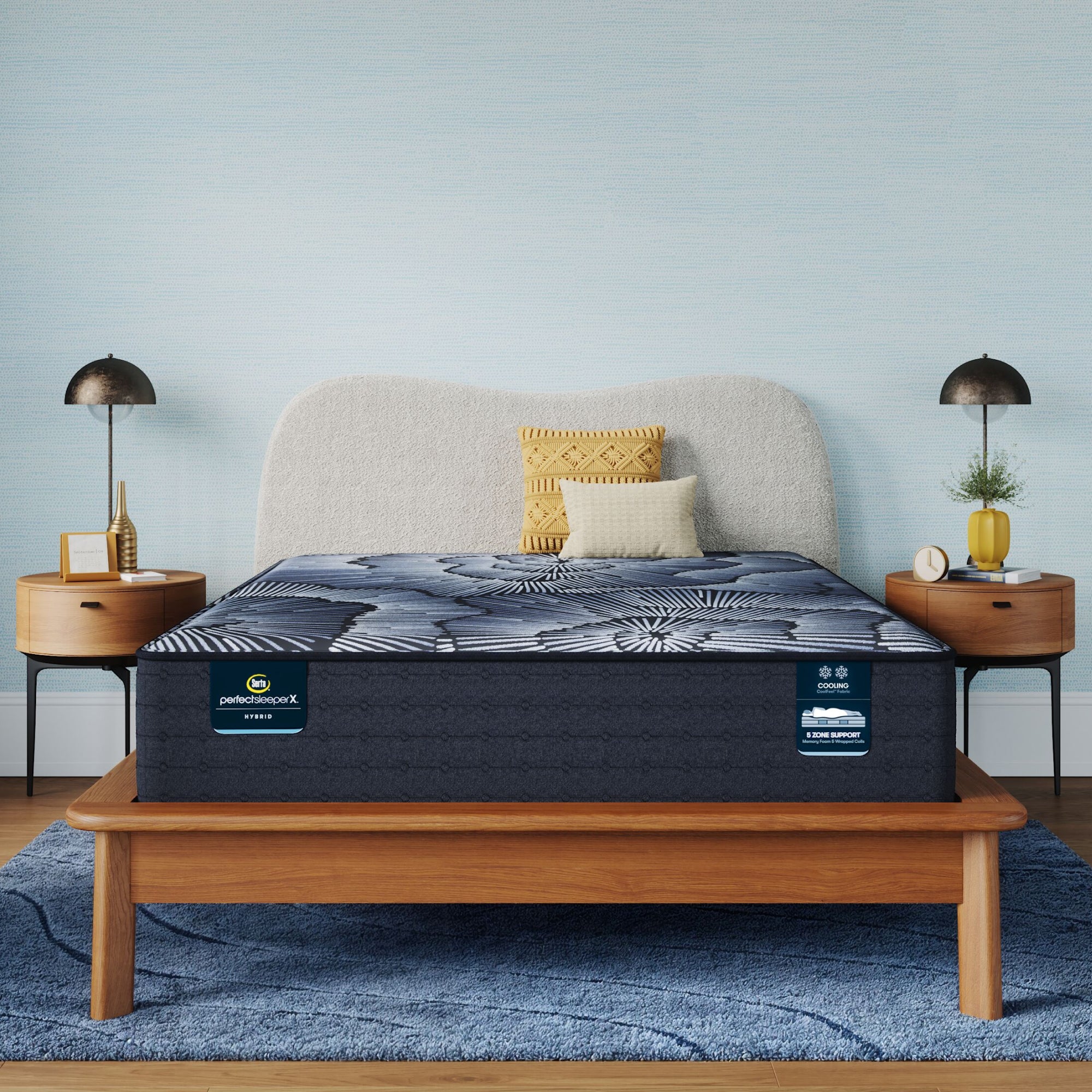 Perfect Sleeper X Kendall 13" Hybrid Plush Mattress