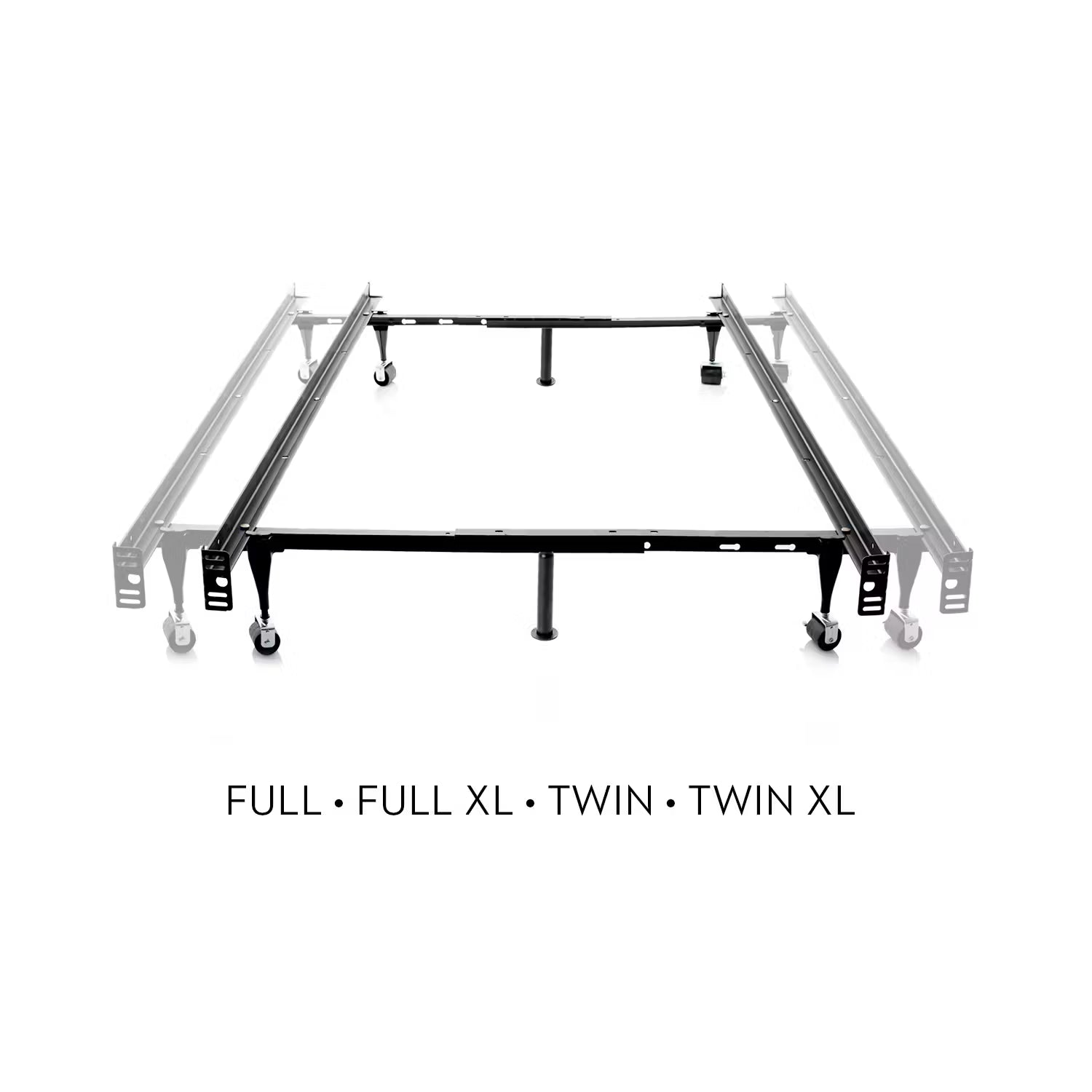 Adjustable Bed Frame - Wheels
