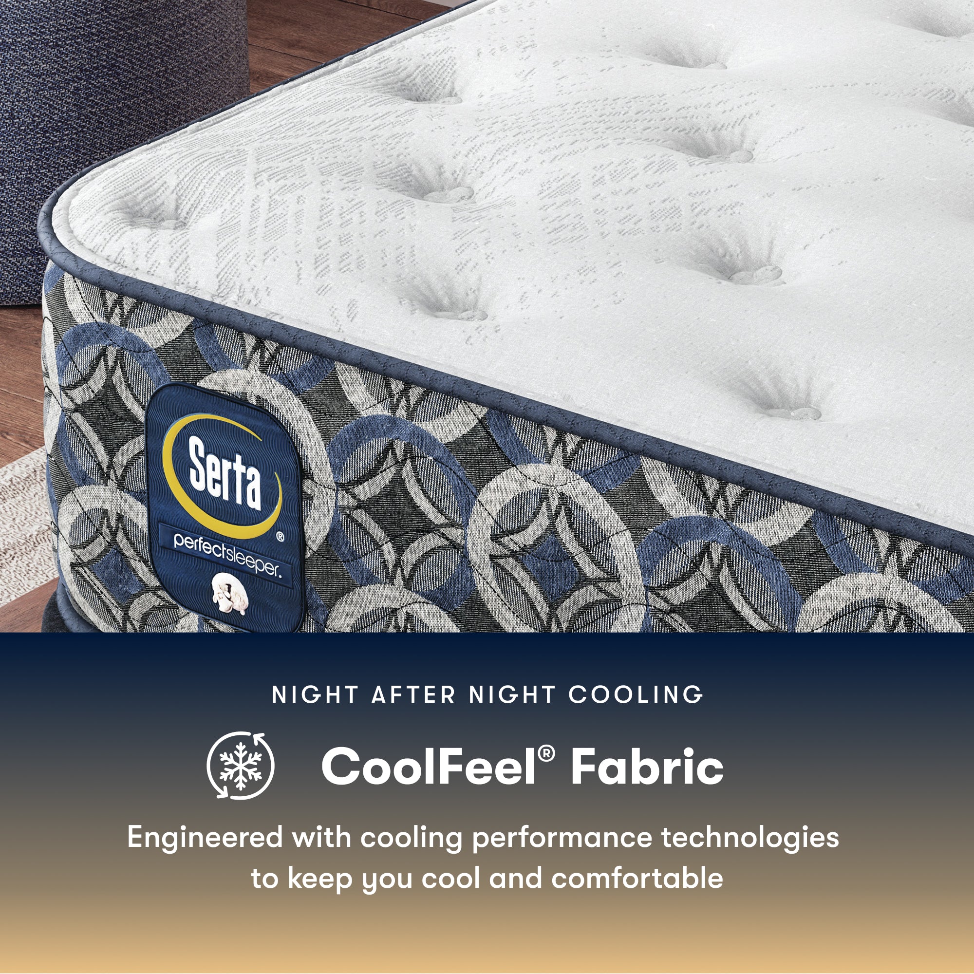 Perfect Sleeper Cascade Canyon 13" Medium Mattress