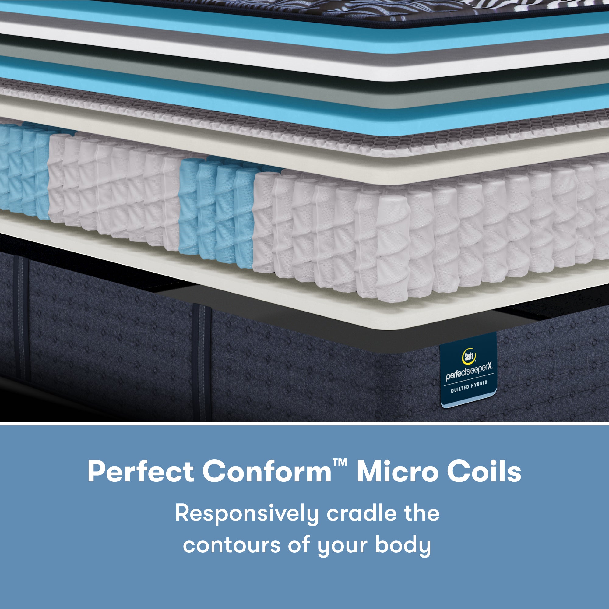 Perfect Sleeper X Max 15.25" Hybrid Firm Pillow Top Mattress