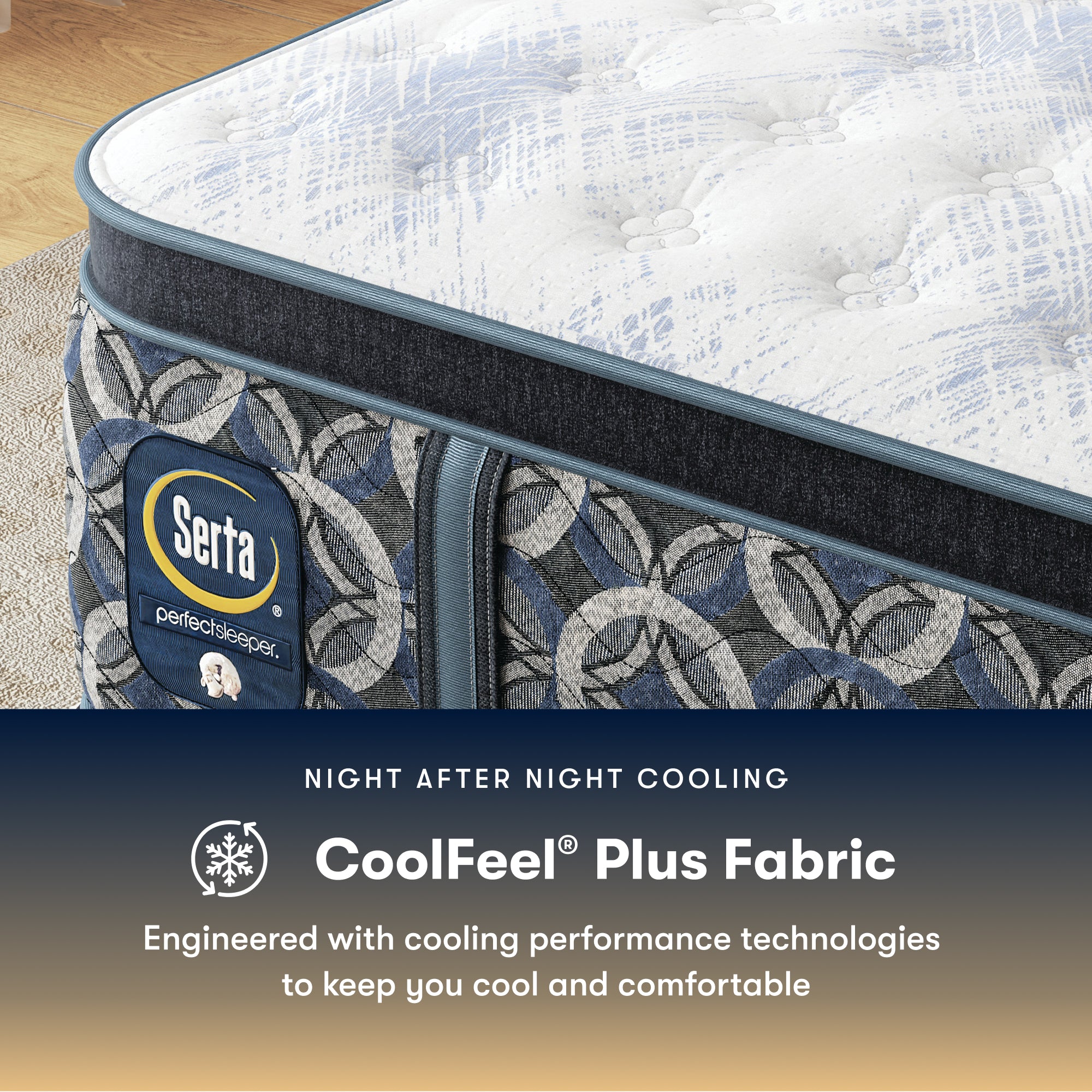Perfect Sleeper Cascade Range 14.5" Firm Pillow Top Mattress