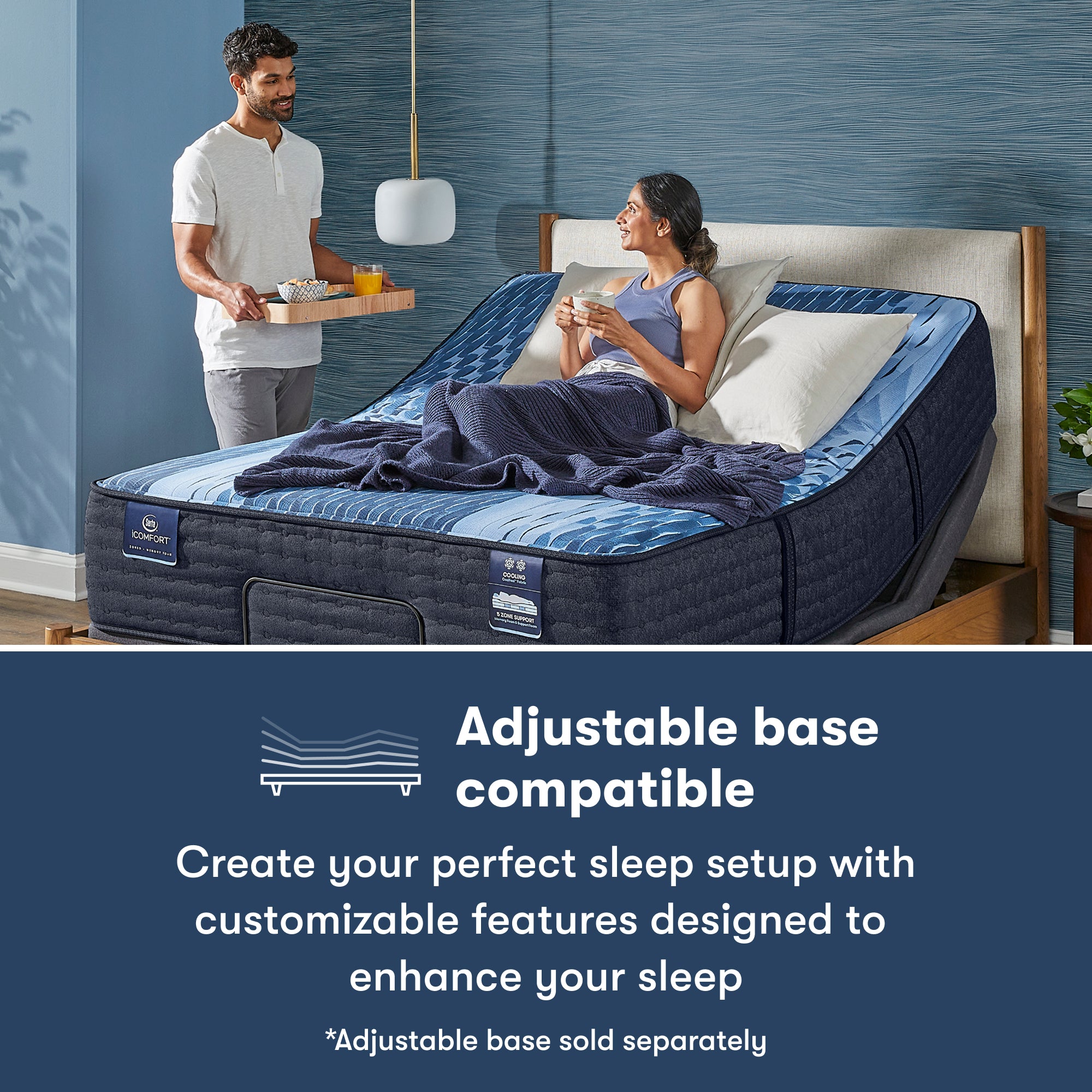 iComfort Aveda 12" Memory Foam Medium Mattress