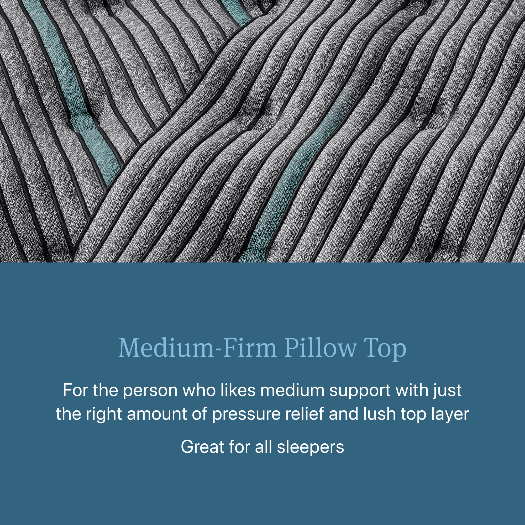 Beautyrest Level Two Medium Firm Pillow Top Mattress