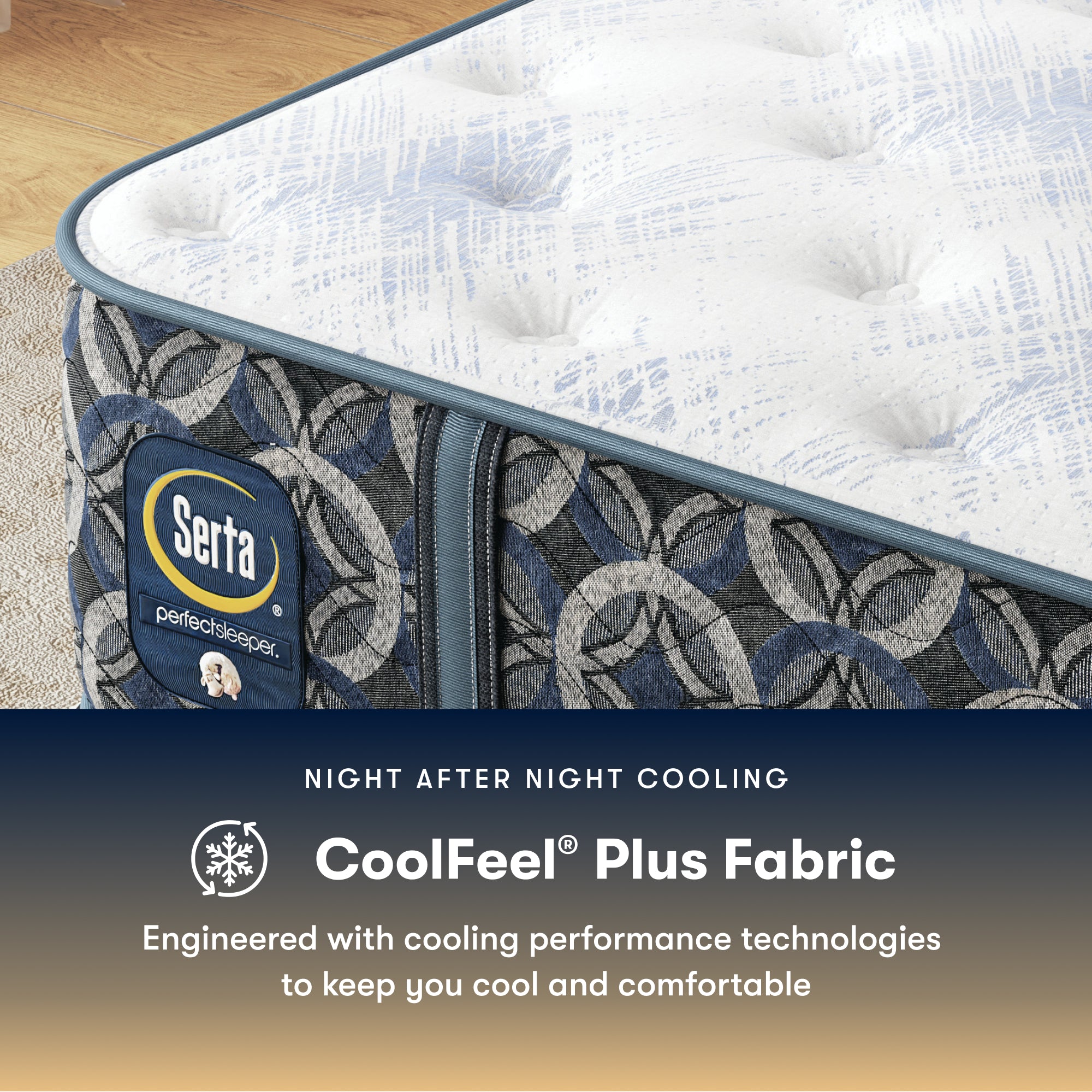 Perfect Sleeper Cascade Range 14" Medium Mattress