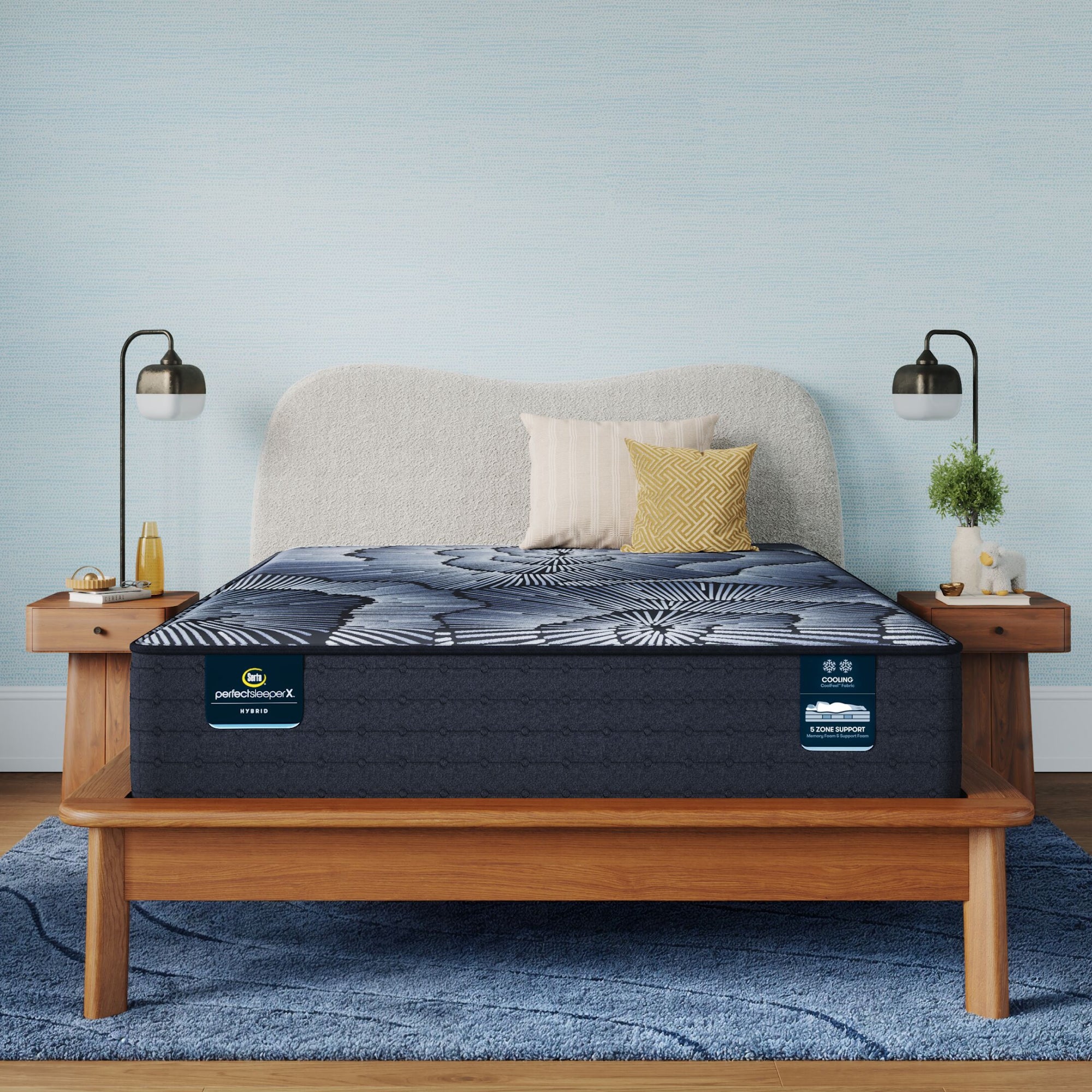 Perfect Sleeper X Kendall 13" Hybrid Medium Mattress