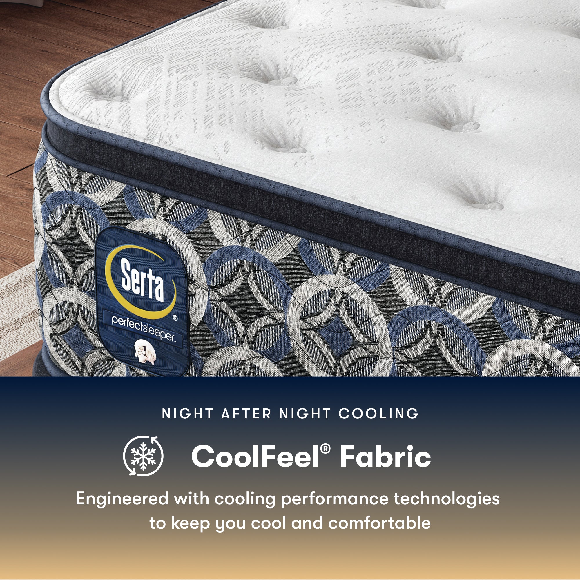 Perfect Sleeper Cascade Canyon 14" Plush Pillow Top Mattress