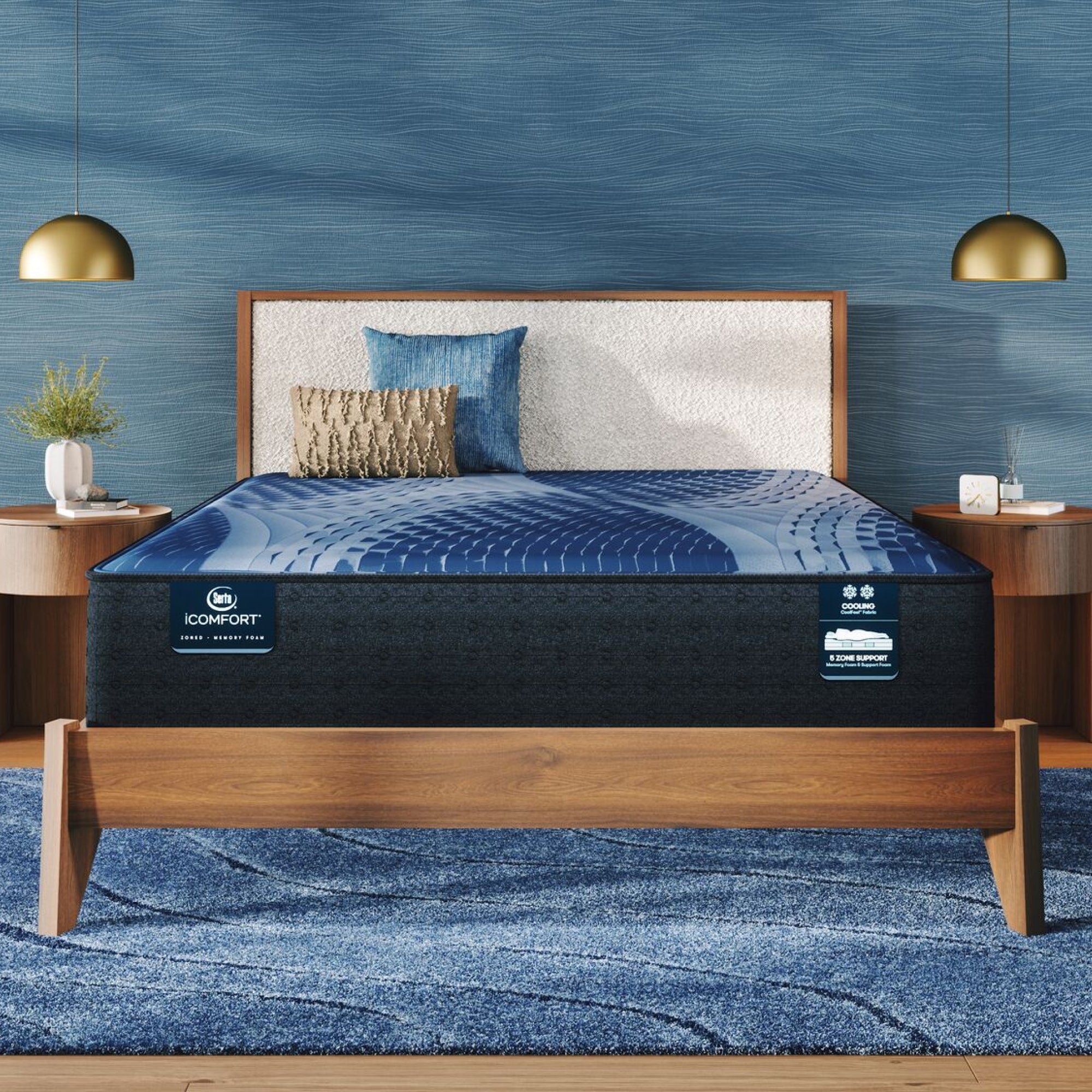 iComfort Aspire 14" Memory Foam Plush Mattress