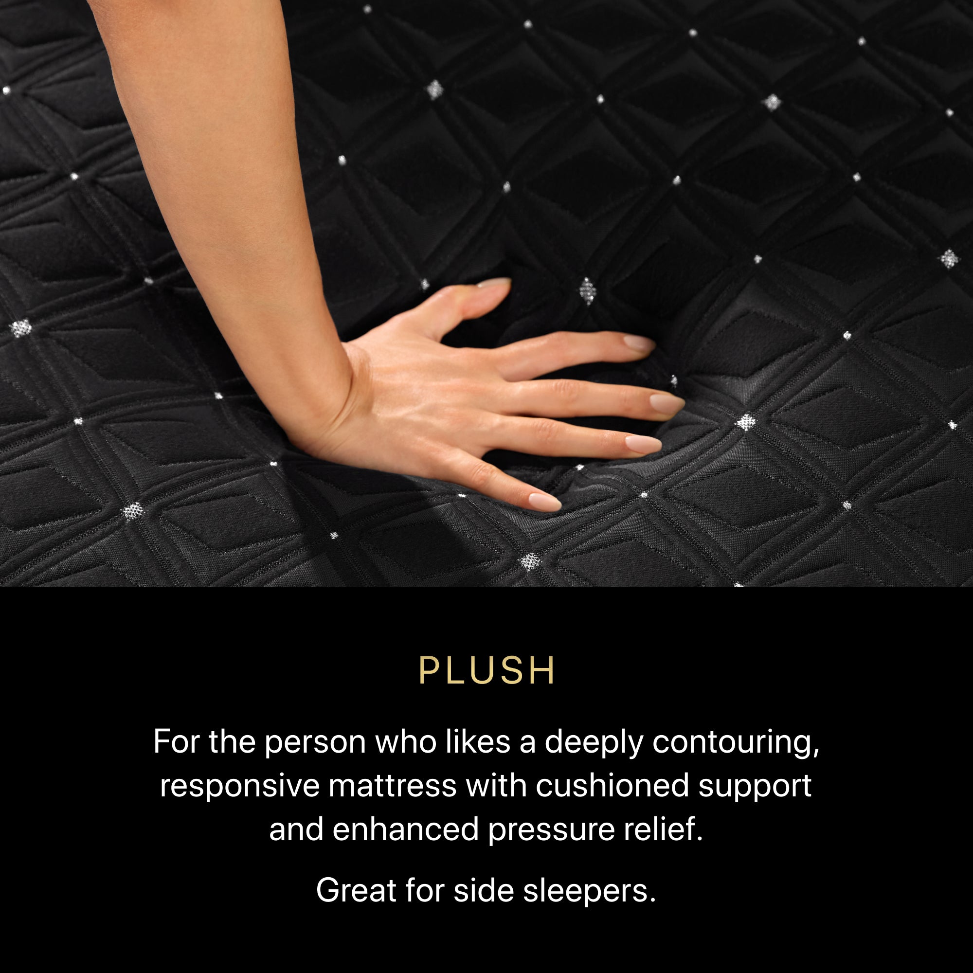 Beautyrest Black® Series Three 14.5" Hybrid Plush Mattress