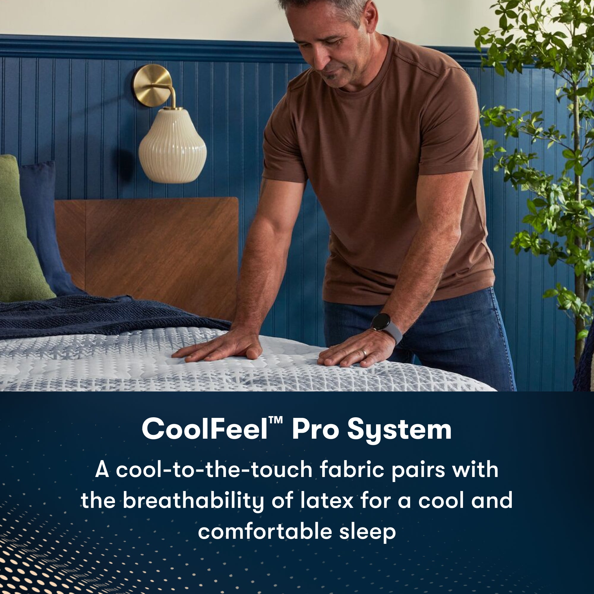iComfortPro Dartmouth 15" Latex Foam Plush Pillow Top Mattress