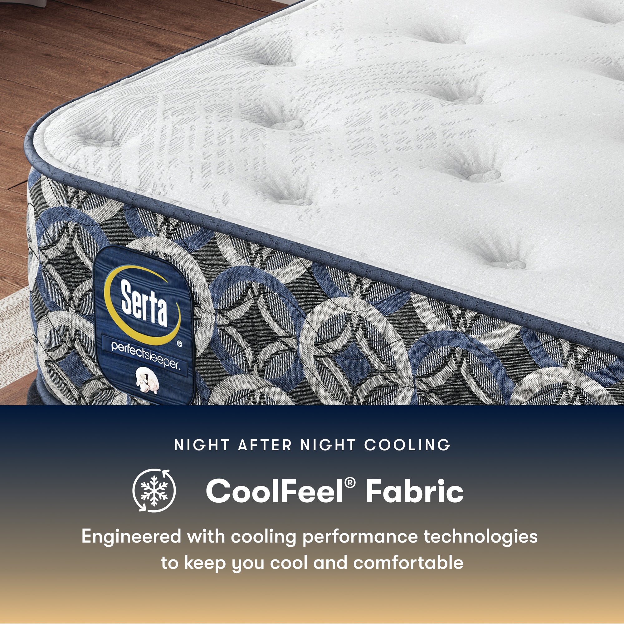 Perfect Sleeper Cascade Ridge 12.5" Plush Mattress