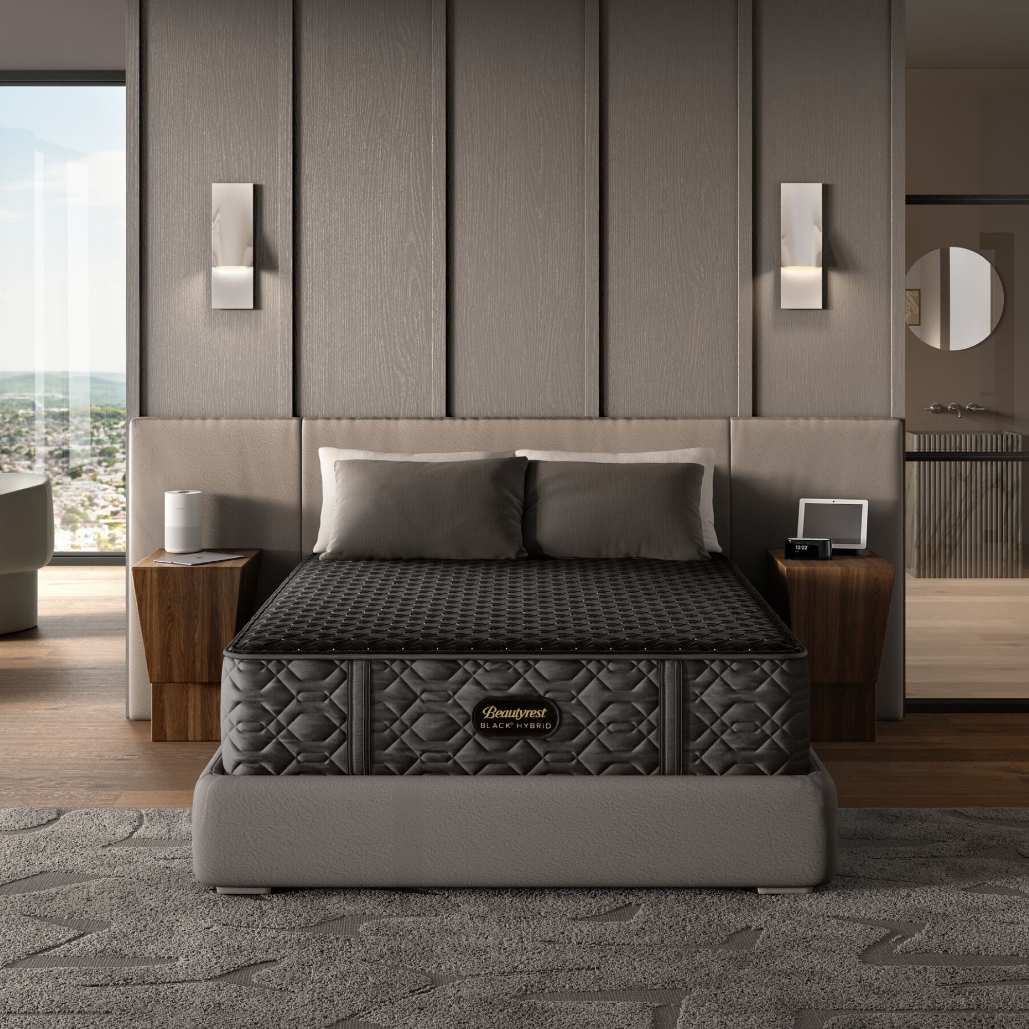 Beautyrest Black® Series Three 14.5" Hybrid Plush Mattress
