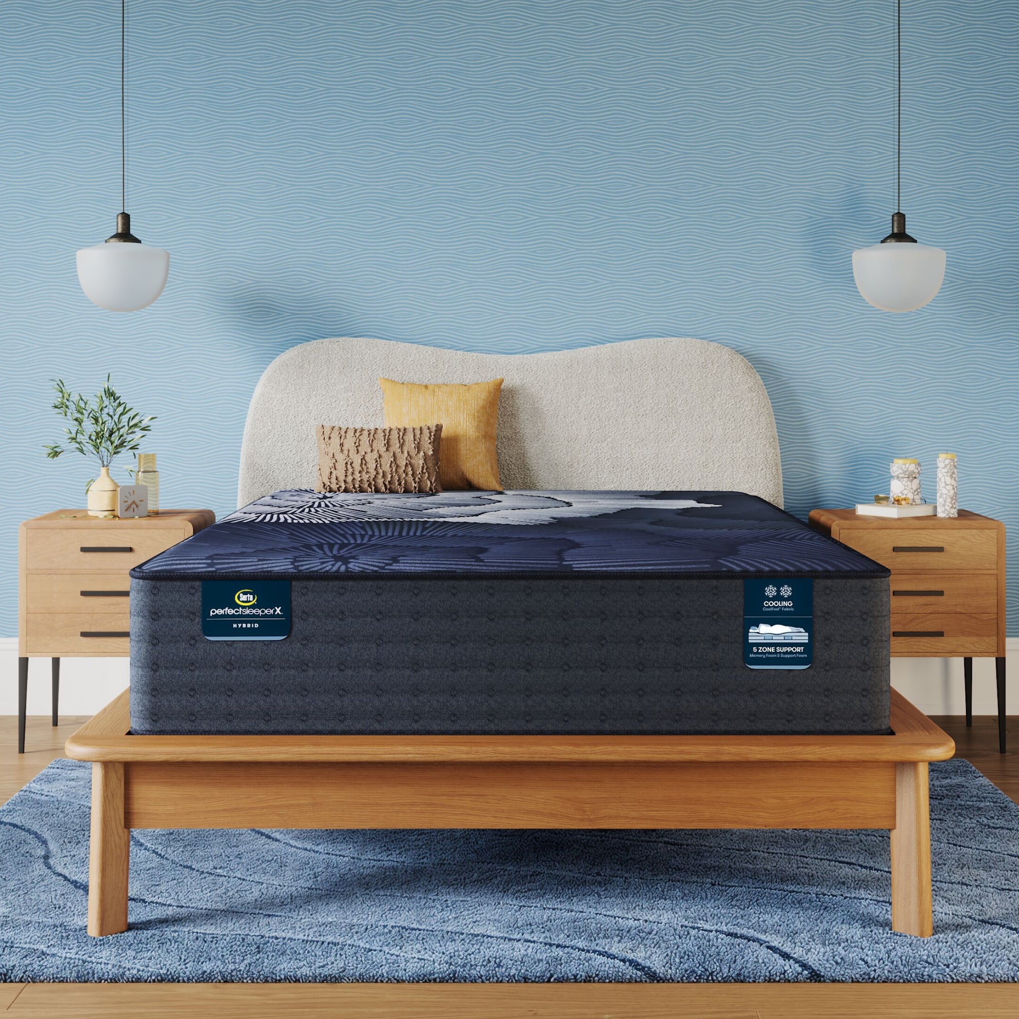 Perfect Sleeper X Prescott 14" Hybrid Plush Mattress