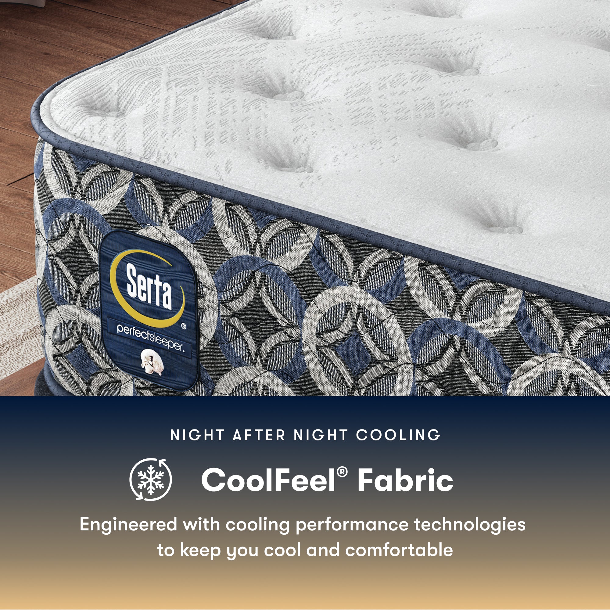Perfect Sleeper Cascade Canyon 13.5" Plush Mattress