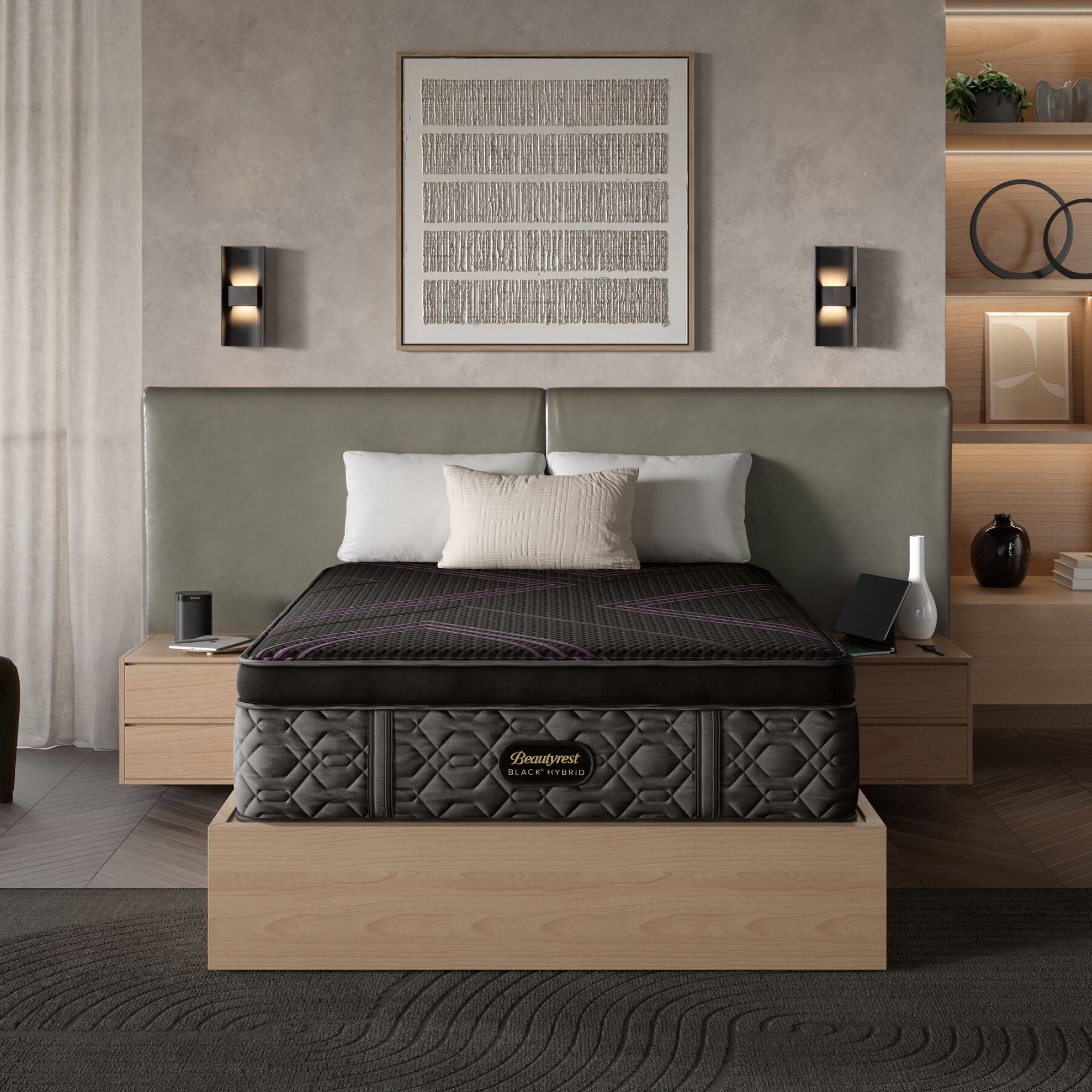 Beautyrest Black® Series Two 14.5" Hybrid Medium Apex Top Mattress