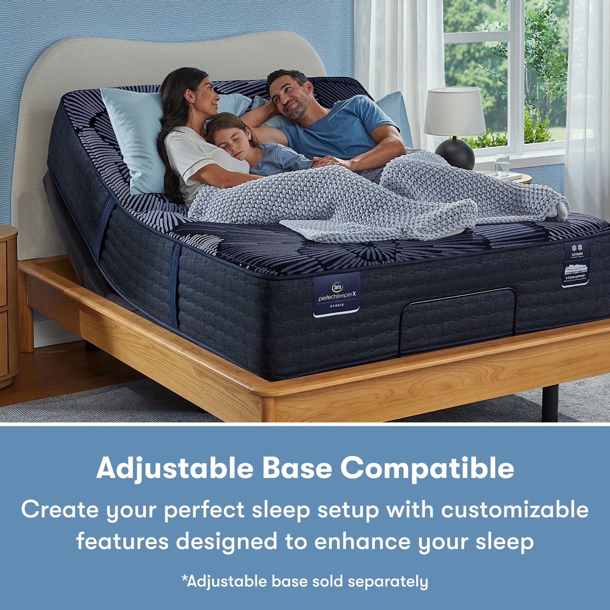 Perfect Sleeper X Prescott 14" Hybrid Medium Firm Mattress