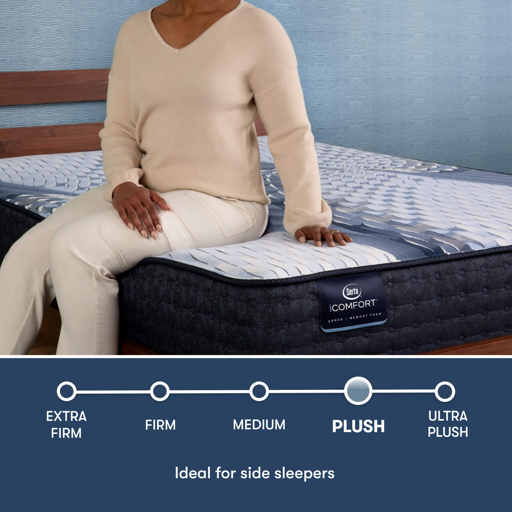 iComfort Iona 13" Memory Foam Plush Mattress