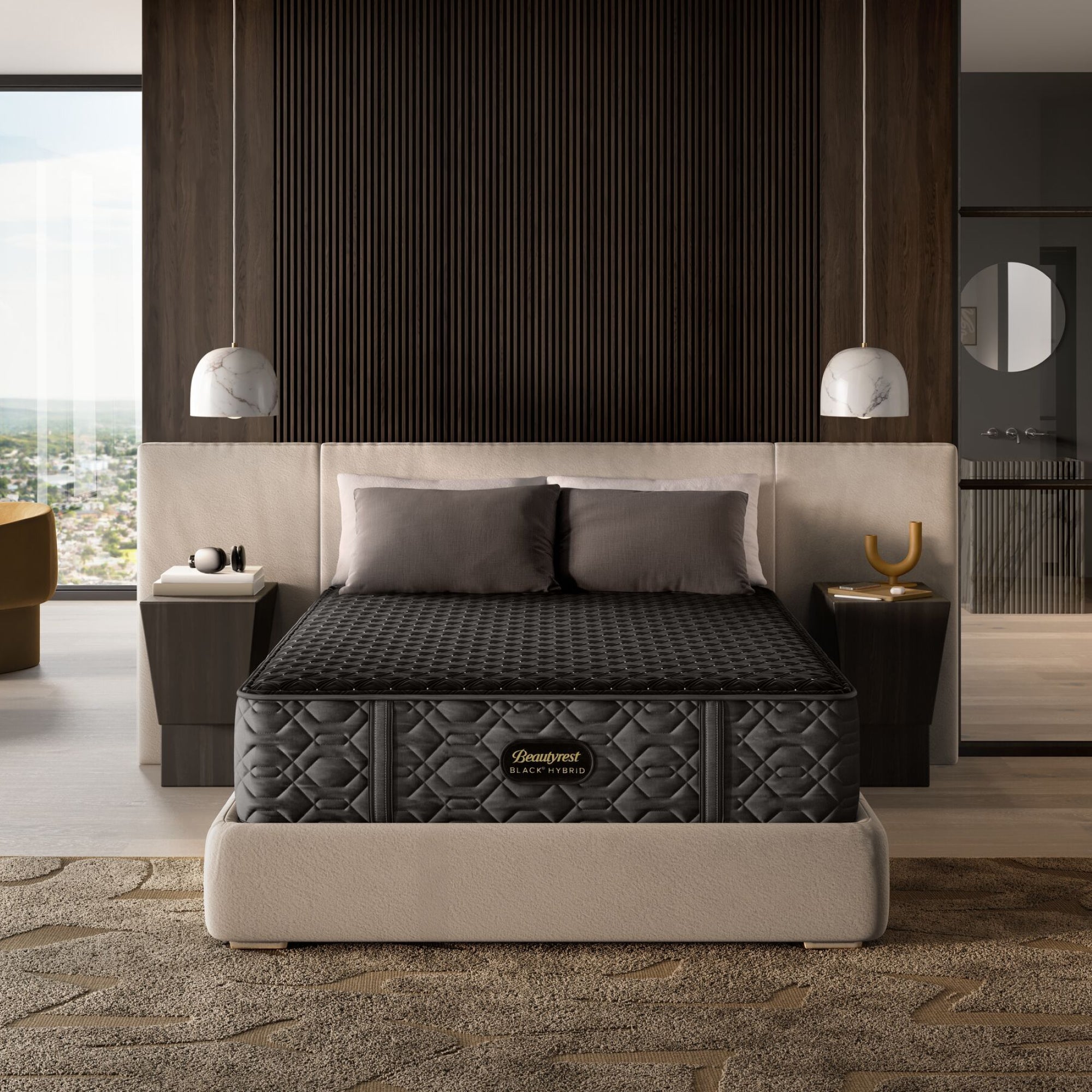 Beautyrest Black® Series Three 14.5" Hybrid Firm Mattress