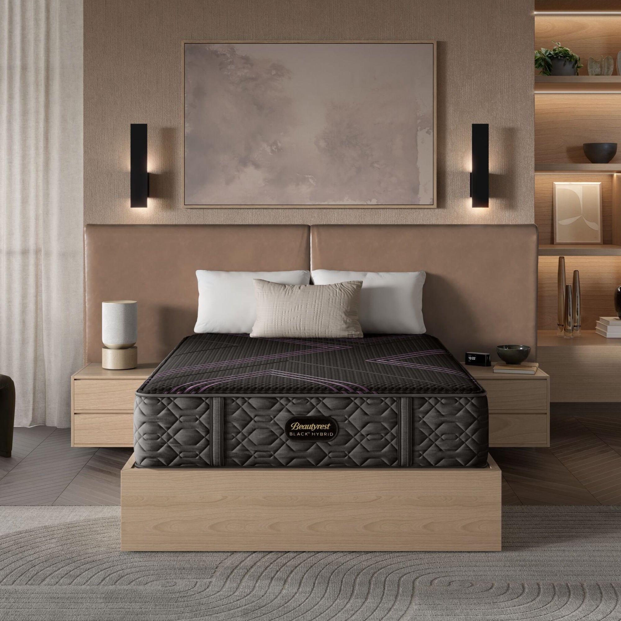 Beautyrest Black® Series Two 13.5" Hybrid Firm Mattress