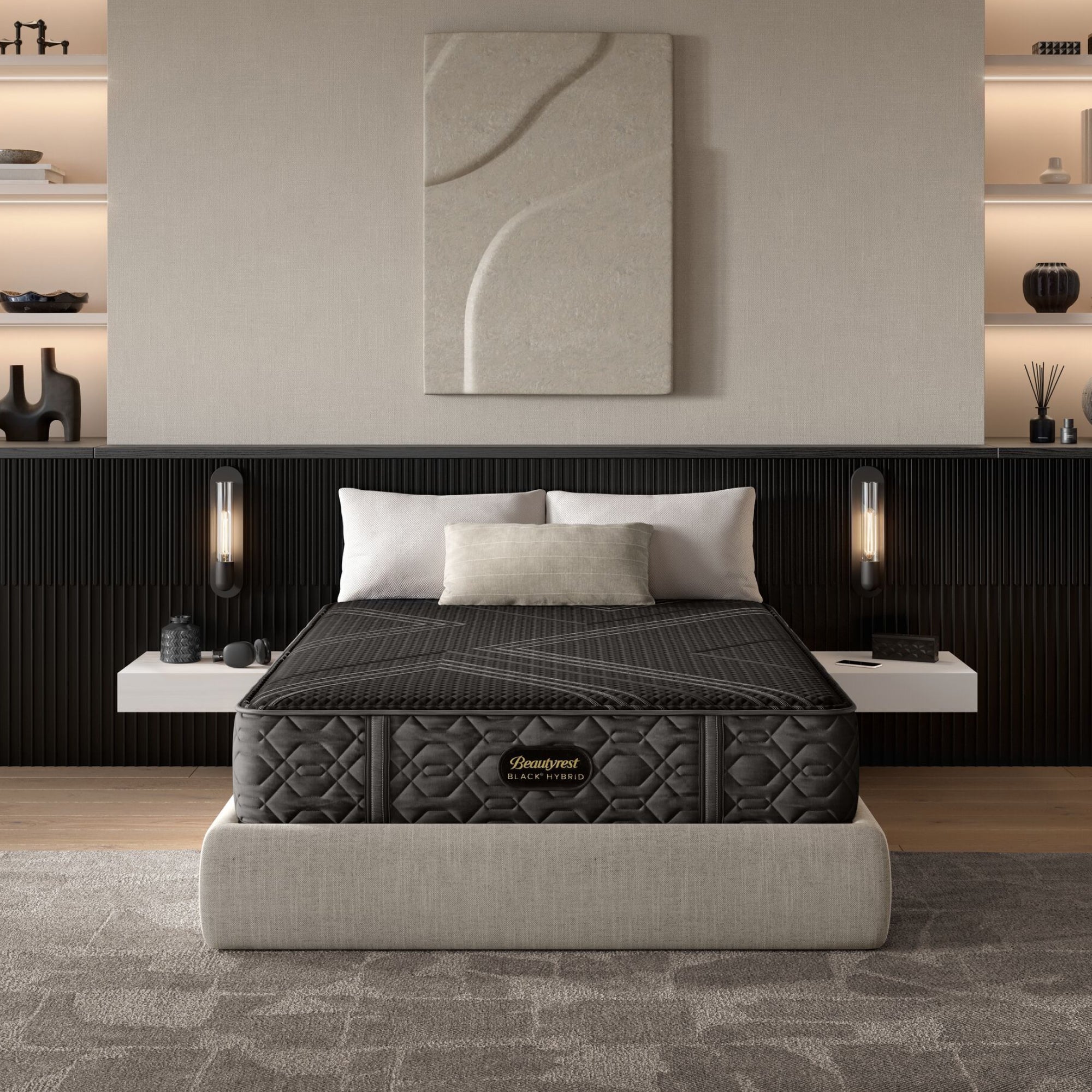 Beautyrest Black® Series One 12.5" Hybrid Plush Mattress