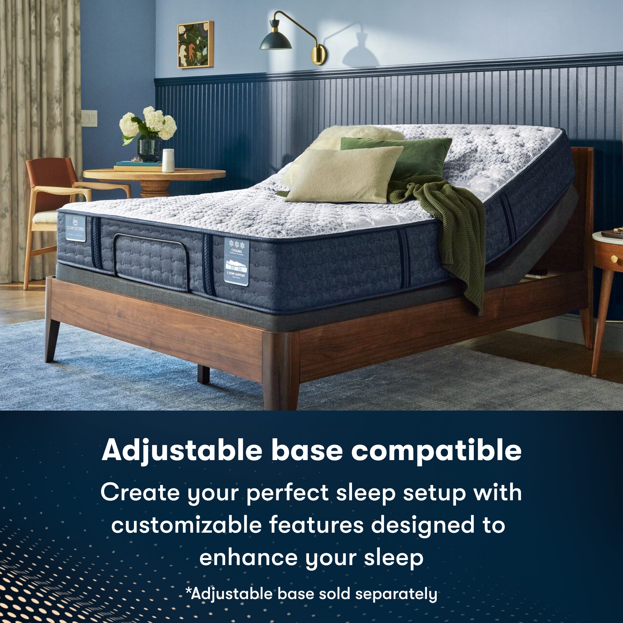 iComfortPro Ambrose 13" Latex Foam Plush Mattress
