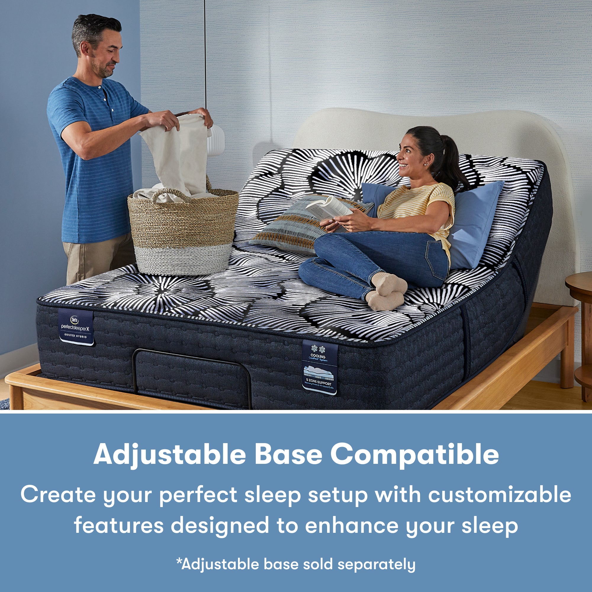 Perfect Sleeper X Knox 13.5" Hybrid Firm Mattress