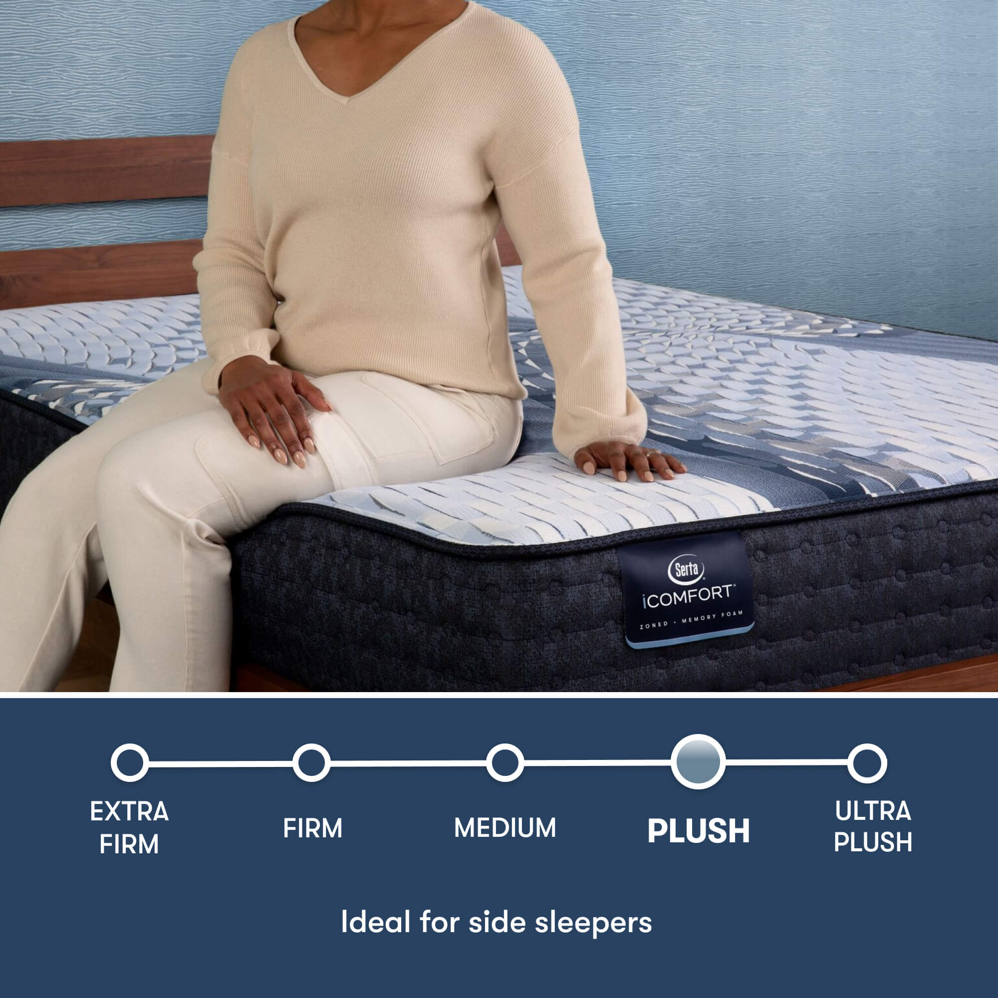 iComfort Aveda 12" Memory Foam Plush Mattress